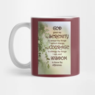 The Serenity Prayer Mug